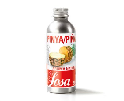 Botellín con aroma natural de piña