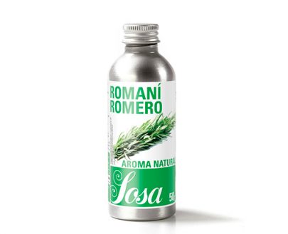 Botellín con aroma natural de romero