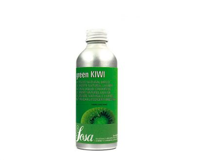 Colorante líquido verde kiwi