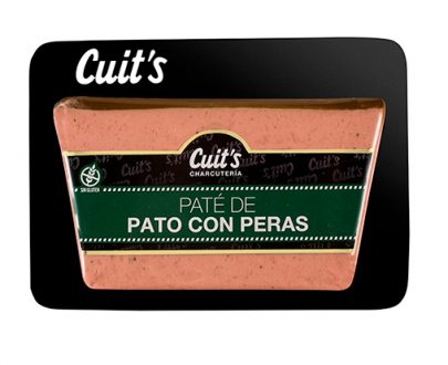 Filete de paté de pato con peras de la marca Cuits