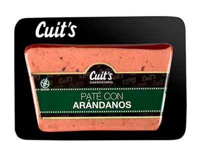 Filete de paté con arándanos Cuits