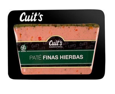 Filete paté finas hierbas Cuits