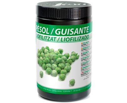 Guisantes liofilizados