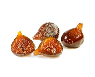 Naranja sanguina cortada a octavos