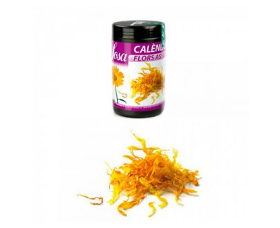 Pétalos de caléndula secos
