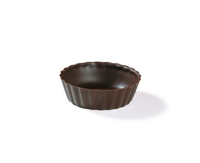 Petit fours de chocolate con leche