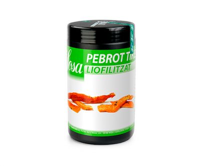 Pimiento al grill liofilizado