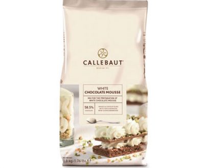 Preparado para mousse de chocolate blanco de la marca Callebaut