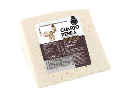 Cuarto de queso curado a la manteca Cuarto Perea