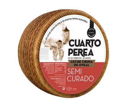 Queso de oveja semicurado Cuarto Perea
