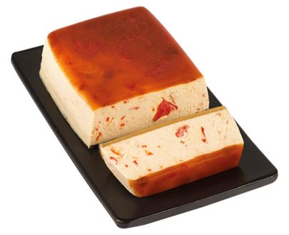 Rillette de bacalao con pimientos del piquillo de la marca Cuits