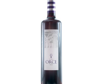 Botella de vino tinto Viña Orce syrah